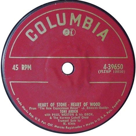 These sold well, and Columbia chose to enter the 45 RPM single field.