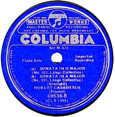 Used in 1938 only Classical and international recordings (new and repressing) and later pressings of popular singles exist in this style.