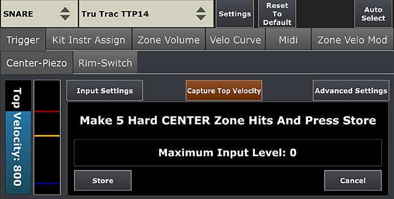 DYNAMICS ADJUSTING THE DYNAMICS WITH TOP VELOCITY FADER Why adjust dynamics at all? The answer is simple.