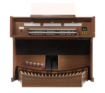Offering exceptional voicing and registration flexibility, plus AGO standard console design