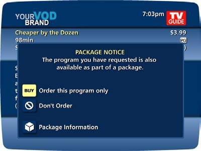 If you have stopped a program and want to come back to it later, select My Rentals* from the On Demand Menu.
