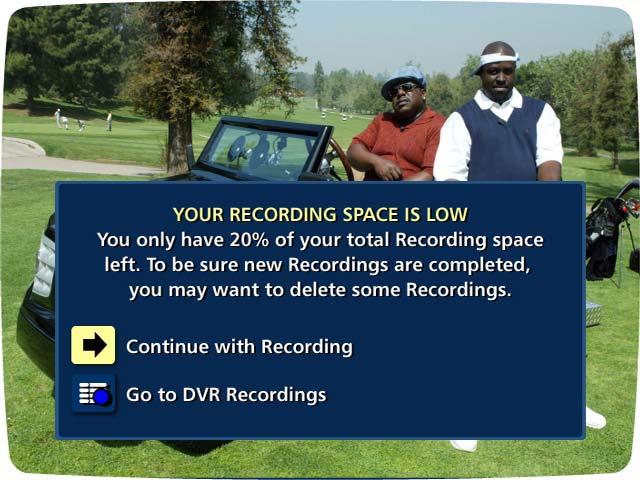 Managing Your Personal Video Library A recorded program remains in your personal video library until you decide to delete it, unless you have it set to delete when space is needed.