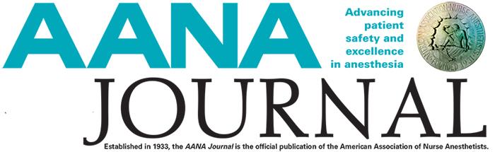 Information for Authors The AANA Journal welcomes original manuscripts that are not under consideration by another journal.