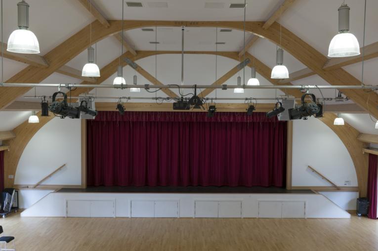 The Hall seats an audience of up to 300 people and features the following facilities: Fully equipped with sound and lighting systems
