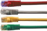 CAT5 & 6 Networking Cables HR Pro Series Enhanced CAT-5E and CAT-6 RJ-45 Cables Video & Computer Cables Unshielded CAT-5e 350 MHz RJ-45 to RJ-45 Patch Cables with Molded Boot Unshielded twisted pair