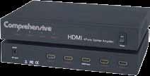 HDMI Splitters & Distribution Amps Splitters & Distribution Amps 1x2 HDMI Distribution Amplifier The Comprehensive CDA-HD200 HDMI Distribution Amplifier with HDCP is a compact, high performance
