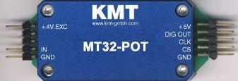 MT32 acquisition modules MT32-STG V1 For strain gages Full and half ( 350 ) (quarter bridge only with