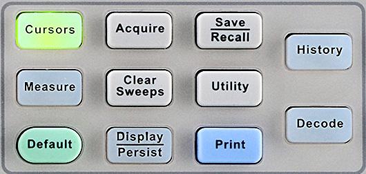 Universal Knob In menu operation, when the light below the knob is lit, you could turn the knob to select between submenus under the current menu and press it down to select the current submenu.