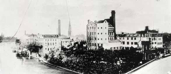 The Rowntree factory in the 1890s. working week for a manual worker was still 53 hours by 1943.