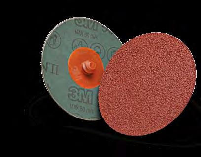 While edges on the workpiece may cause premature edge wear on other discs, they can actually help precision-shaped grains fracture and extend the life of a Cubitron II