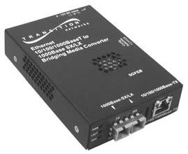 User s Guide SGFEB10xx-1xx Stand-Alone Media Converter Copper to Fiber 10/100/1000Base-TX to 1000Base-SX/LX Optional Tap Port Transition Networks SGFEB10xx-1xx series media converters connect