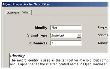 SpikePac User s Guide 5. In the Setup options you can specify a Signal Type (Single Unit, LFP or EEG).