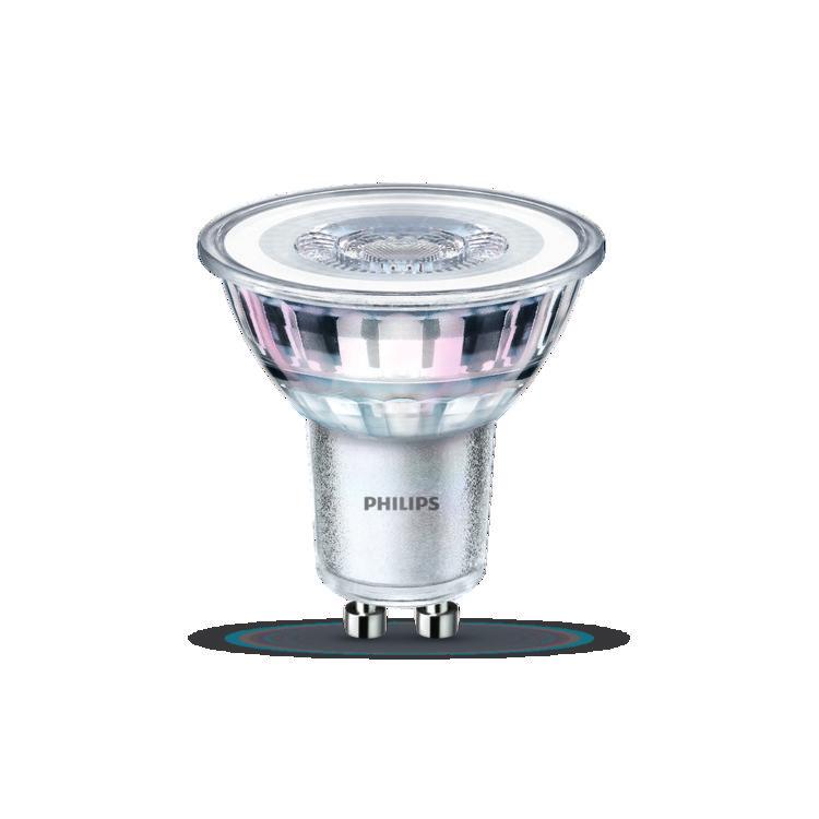 Benefits Very good quality and distribution of light with classic design Up to 90% energy saving compared with halogen lamps Long lifetime with