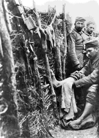 What do you think soldiers did every day in the trenches? 2.