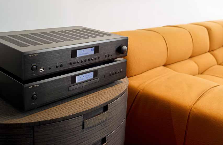 CD PLAYERS Elevating performance. Refined technology and evolved circuitry will bring your CDs to life.