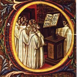 2 Gregorian chant The Christian Church in the Middle Ages disapproved the use of music as simple entertainment, for singing or dancing, because they thought these actions reminded the new Christians