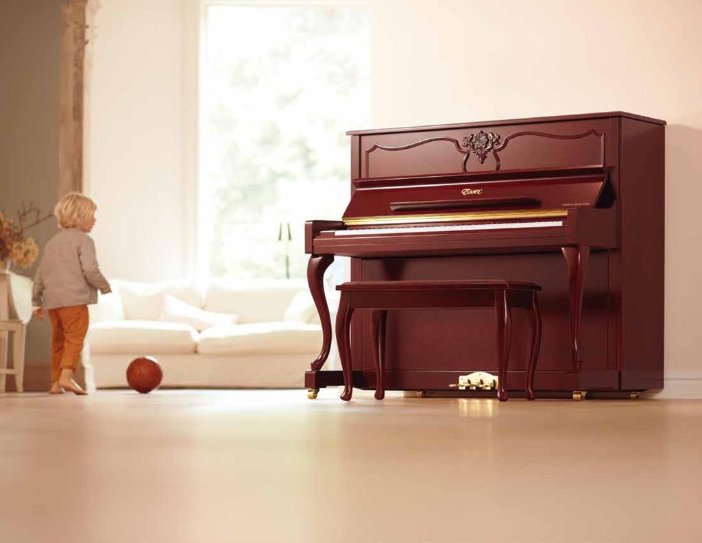 An expression of style Choosing the perfect piano As well as being a beloved musical instrument, a piano for the home is a piece of furniture that must fit harmoniously into every lifestyle and décor.