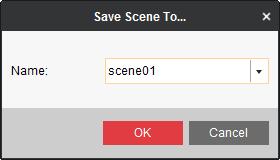 The scene information is saved in the video wall controller. That is to say, you can obtain the scenes of a controller created by others via adding it. 5.