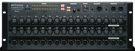 Eighteen 100mm, touch-sensitive motorized faders: 16 Channel, 1 Flex, 1 Master Control of up to 64-channels on StudioLive RM AI mix systems Navigate using traditional layers or with intuitive