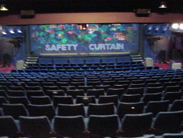 Tie lines around the stage and auditorium can allow you to patch into house system from most locations View from Control Room Position View From
