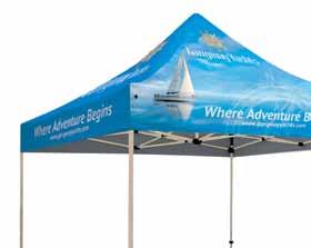 13" x 7" x 10" 3C Great for All Outdoor Events Push Buttons Make Set Up Easy 7 Popular Colors Available 1 Year Warranty on Tent Frames Tents: 400 Denier Polyester and scratch resistant