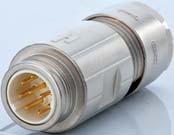 Highest contact reliability with SLS-Technology (Spring Loaded Socket) One step cable assembly