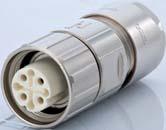 Clear and modular structure of all connector series M16 (pole <10) M 23 Power M 40 + Number of