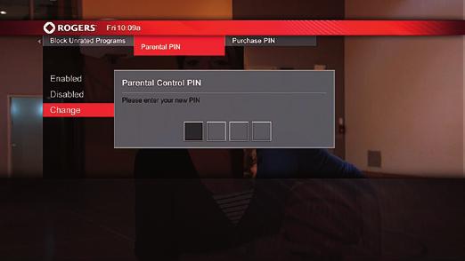 Your Personal Identification Numbers (PIN) Parental Control PIN and Purchase PIN Secure your settings and purchases.