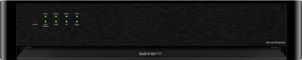 As part of the line of Savant SmartSystems control solutions, the SmartMedia (SSM-3000) provides 7.