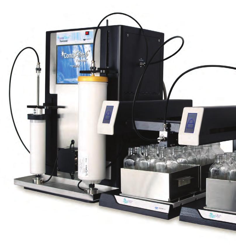 CombiFlash Torrent : Making Flash Chromatography Productive Get the ease of use and reliability provided by CombiFlash Rf+ systems and RediSep columns for development scale purification with the