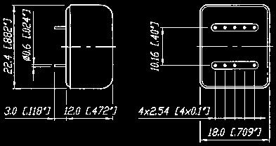 2k 200 / 10 K -7 Mic input step-up NTE10/3 1 : 3 200 : 1.