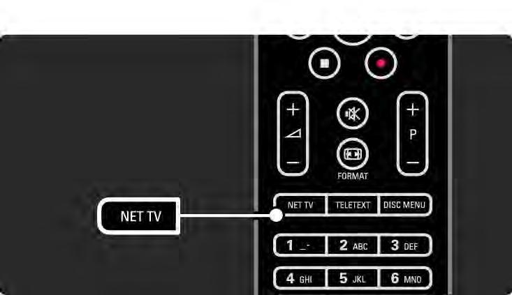 2.8.4 Browse Net TV 1/6 To browse Net TV, close this user manual and press Net TV on the remote control or select Browse Net TV in the Home menu