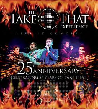 Wowing audiences wherever they perform with their amazing vocals, stunning costumes and electrifying dance routines, they continue to successfully recreate the magic of Take That.