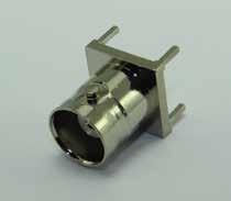 All right angle bulkhead connectors are supplied with nut and lock washer. contacts are gold plated, the outer contact and other metal body parts are gold or nickel plated.