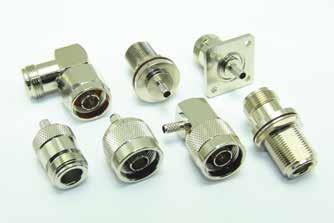N Type 50 & 75 ohm N Type connectors. N Type connectors are available in 50 & 75 ohm versions with certain 50 ohm styles being suitable for use up to 18GHz.