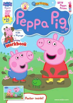 Fun To Learn Peppa Pig TM Rate Base: 28,000* Profile: Boys & Girls 2+ and activities featuring Peppa Pig and friends.