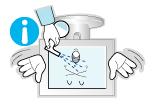 User's Manual - 6 Safety Instructions-Cleaning When cleaning the monitor case or the surface of the TFT