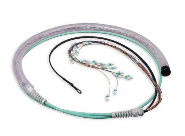 LANmark-OF Universal SC/LC Pre-Term Factory terminated SC/LC fibre assembly Pre-Term based on Tight Buffer cable: rodent retardant, watertight and UV resistant Universal Pre-Term for installation