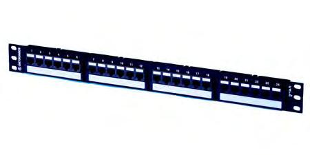 Legrand Ortronics TechChoice Patch Panels./ Index1.Connecting Hardware//Cross-connect Systems//Unshielded Twisted-Pair Systems TechChoice Patch Panels - Category 6 ORTRONICS PR22363V2-131619.