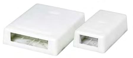 PANDUIT Faceplates Index1.Connecting Hardware//Information Outlets//Work Area Outlets Mini-Com Ultimate ID Surface-mount Boxes PANDUIT PR22262V2-129741.tif Index1.