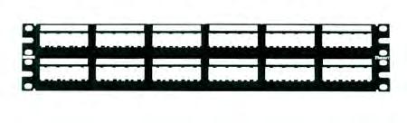 PANDUIT Patch Panels Index1.Connecting Hardware//Cross-connect Systems//Unshielded Twisted-Pair Systems Ultimate ID Modular Patch Panels PANDUIT PR9709V2-15275.
