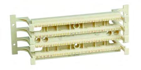 CommScope Uniprise Solutions Blocks./ Index1.Connecting Hardware//Cross-connect Systems//Unshielded Twisted-Pair Systems 100- and 300-pair 110 Kits COMMSCOPE UNIPRISE SOLUTIONS PR10812V2-17621.