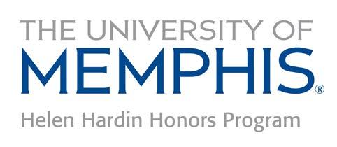 APPENDIX 1: HONORS THESIS FORM Honors Hall, 425 Patterson Street Phone: (901) 678-2690 Fax: (901) 678-5367 Application Form for Honors Thesis Semester/Year _ Name of Student (please print) _ Student