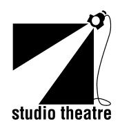 STUDIO THEATRE VENUE GENERAL: Capacity: 250+/- flexible seating Dimensions: 45 by 73 (3255 sq ft) Ceiling height: 18 floor to grid (tension wire rope grid) Direct entrance into scene shop DIMMING AND