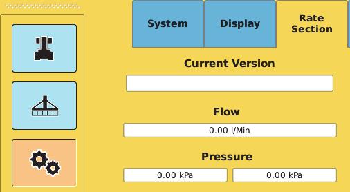 2. Press Rate Control. The Rate Control screen appears (see Figure 2 on page 10). 3. Press Calibration Values. The Calibration Values screen appears (see Figure 3 on the previous page). 4.