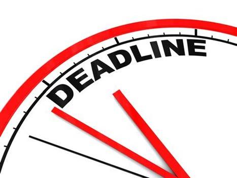 Final Deadlines December 9 (Friday): Fall Final Deadline All final requirements due to The Graduate School by