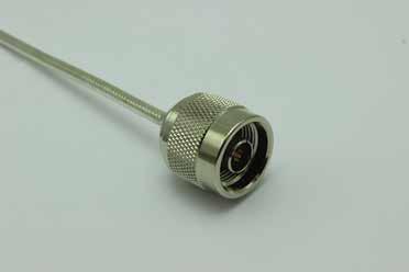 N Type 50 & 75 ohm Straight cable plug for flexible cable.