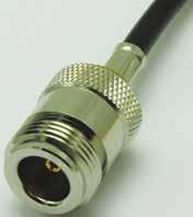 N Type 50 & 75 ohm N Type 50 & 75 ohm Straight crimp cable jack. Crimp jacks are available for a range of standard coaxial cables.