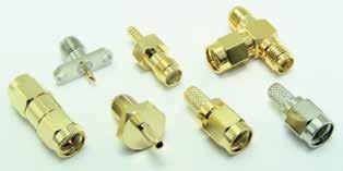 SMA SMA connectors. SMA sub-miniature series are a popular general purpose high performance 50 ohm connector. SMA have a screw together coupling with versions available for use up to 12.