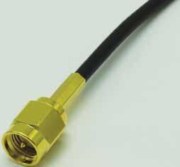 These SMA plugs have gold plated crimped or soldered centre contacts and crimped outer conductor giving a high reliability connection. For best performance centre contacts should be crimped.